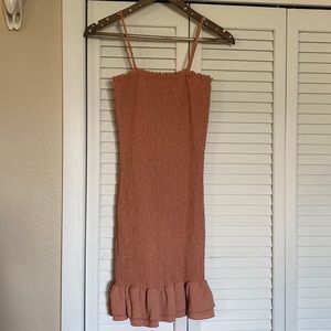 BODYCON SCRUNCHED DRESS